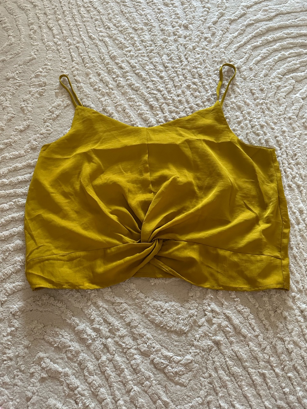 Cotton On green Twist Front Cami Top
